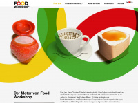 food-workshop.com Webseite Vorschau