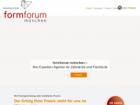 formforum.info Webseite Vorschau