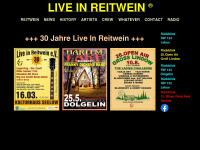 live-in-reitwein.de Webseite Vorschau