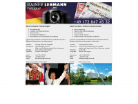 foto-lehmann.de Webseite Vorschau