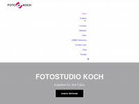 fotostudiokoch.de Webseite Vorschau