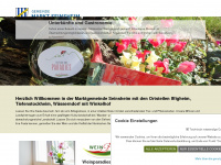 seinsheim.de Webseite Vorschau