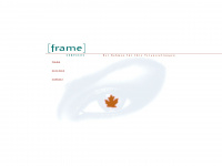 frame-services.de Webseite Vorschau