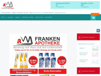 franken-apo.com Webseite Vorschau