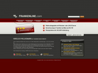 frankenline.com Webseite Vorschau