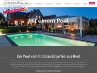 ab-in-den-pool.de Webseite Vorschau