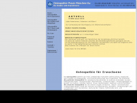 osteopathie-muenchen-au.de Webseite Vorschau