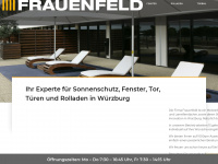 frauenfeld.de Webseite Vorschau