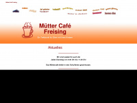 muettercafe-freising.de Webseite Vorschau