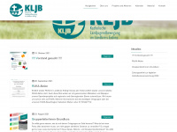 kljb-erding.de Webseite Vorschau