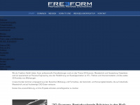 freeform-gmbh.de Webseite Vorschau
