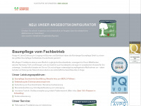 nuernberger-baumpflege.de Webseite Vorschau