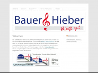 bauer-hieber.com Webseite Vorschau