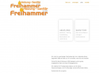freihammer.de Webseite Vorschau
