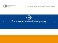 fremdsprachen-institut-augsburg.de Webseite Vorschau