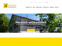 frenzelschule-augsburg.de Webseite Vorschau