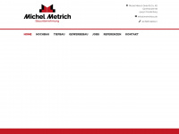 metrichbau.de Webseite Vorschau