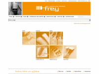 frey-pinsel.de Webseite Vorschau