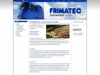 frimatec.de Webseite Vorschau
