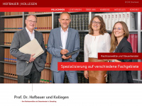 hofbauer-kollegen.de Webseite Vorschau
