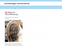 schuetzengau-ammersee.de Webseite Vorschau