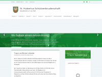 hubertusschuetzen.com Webseite Vorschau