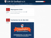 djksvdorfbach.de Webseite Vorschau