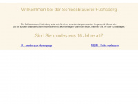 fuchsberger-bier.de Webseite Vorschau