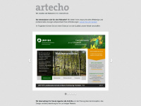 artecho.de Webseite Vorschau
