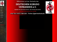 dkv-kobudo.de Webseite Vorschau