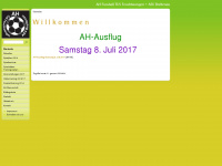 ahfussball-tus-asv.de Webseite Vorschau