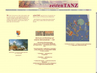 zeitentanz.at Webseite Vorschau