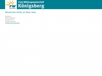 fwg-koenigsberg.de Webseite Vorschau