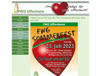 fwg-uffenheim.de Webseite Vorschau