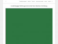 uwg-hoechberg.de Webseite Vorschau