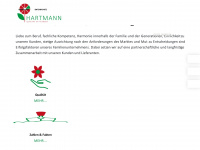 hartmanngartenbau.de Webseite Vorschau