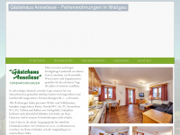 gaestehaus-anneliese.de Webseite Vorschau