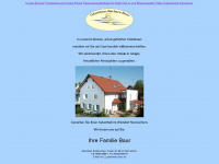 gaestehaus-baur.com Webseite Vorschau
