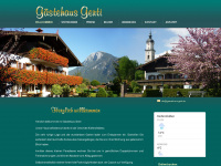 gaestehaus-gerti.de Webseite Vorschau