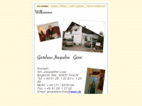 gaestehaus-jacqueline.de Webseite Vorschau