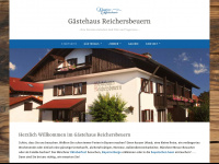 gaestehaus-reichersbeuern.de Webseite Vorschau