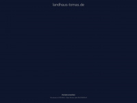 landhaus-tomas.de Webseite Vorschau