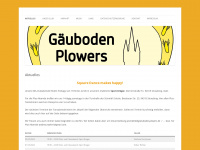 gaeuboden-plowers.de Webseite Vorschau