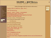 galerie-fuer-bild-und-rahmen.de Webseite Vorschau