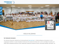 taekwondo-toelz.de Webseite Vorschau