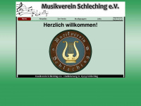 musikverein-schleching.de Webseite Vorschau
