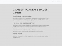 ganser-gmbh.de Webseite Vorschau