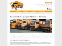 bachmann-entsorgung.de Webseite Vorschau