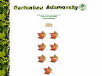 gartenbau-adamovsky.de Webseite Vorschau