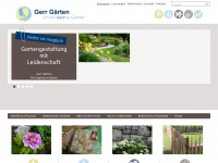 gartenbau-gerr.de Webseite Vorschau